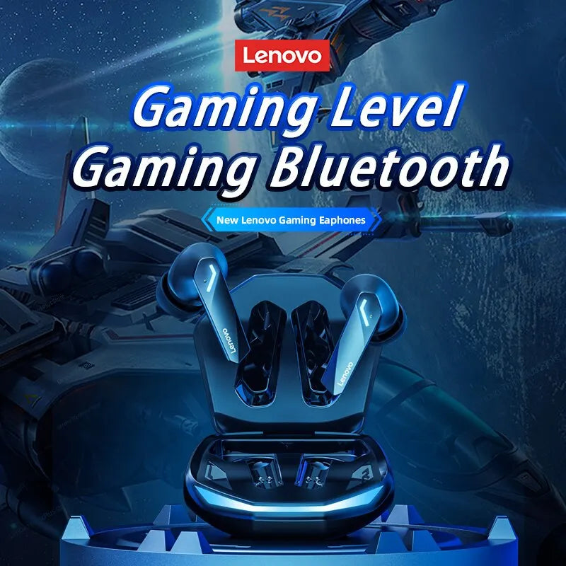 Lenovo GM2 Pro Bluetooth 5.3 
Fones de ouvido esportivos, sem fio, intra-auricular, para jogos, baixa latência, modo duplo, música, novo