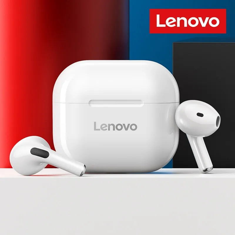 Fone Bluetooth Lenovo LP40 sem ruídos